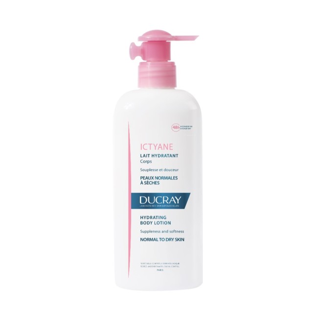 Ducray Ictyane Hydrating Body Lotion 400ml (Ενυδατικό Γαλάκτωμα Σώματος)