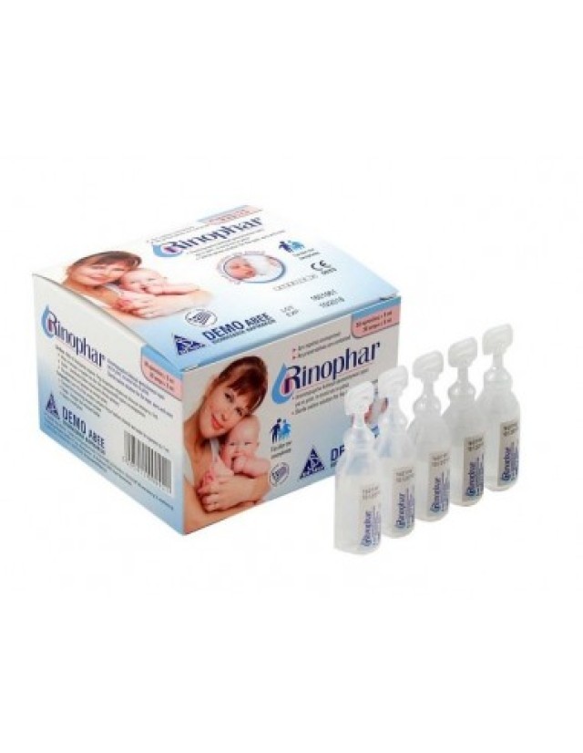 Rinophar 30αμπούλες x5ml (Αποστειρωμένος Φυσιολογικός Ορός)