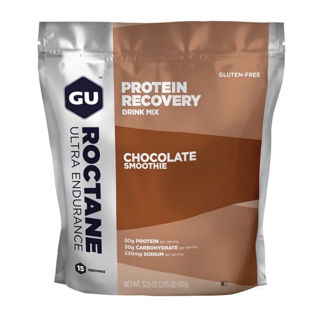 GU Energy Roctane Protein Recovery Drink Mix Chocolate Smoothie 930gr 15servings