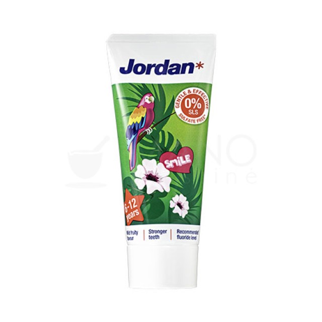 Jordan Junior Toothpaste 50ml (Παιδική Οδοντόκρεμα για 6-12 Ετών) 