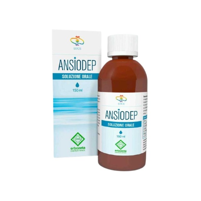 Erbozeta Ansiodep Oral Solution 150ml (Συμπλήρωμα Διατροφής για Άγχος, Στρες και Ύπνο)