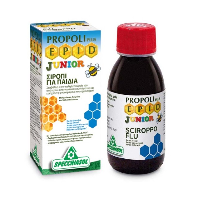 Specchiasol Epid Propolis Flu Junior 100ml (Φυτικό Σιρόπι για τα Παιδιά)