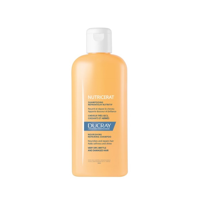 Ducray Nutricerat Nourishing Repairing Shampoo 200ml (Σαμπουάν Εντατικής Θρέψης για Ξηρά Μαλλιά