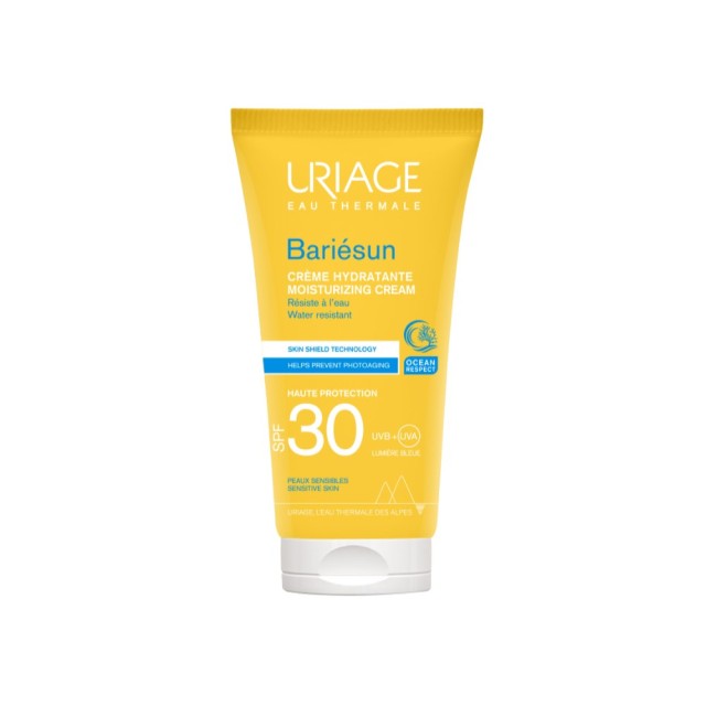 Uriage Bariesun Moisturizing Cream SPF30 50ml (Αντηλιακή Κρέμα Προσώπου Υψηλής Προστασίας)