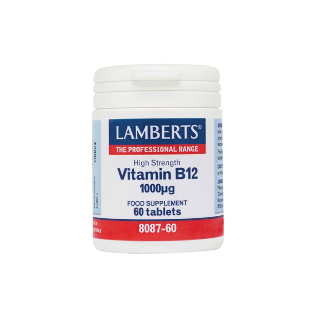 Lamberts Vitamin B-12 1000mcg 60tab (Βιταμίνη B12)