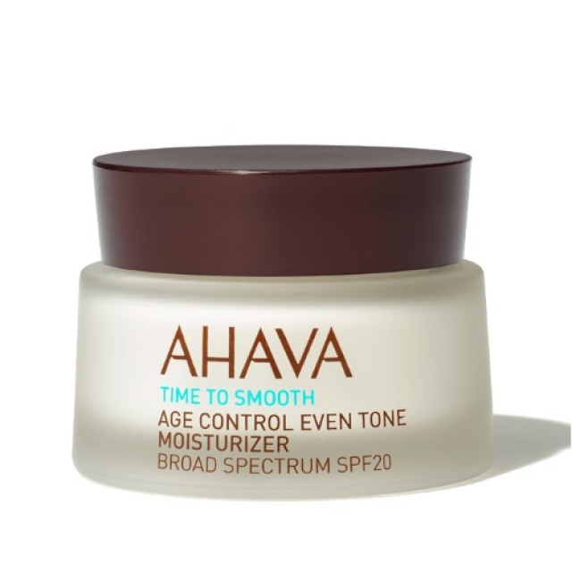 Ahava Age Control Even Tone Moisturizer Broad Spectrum SPF20 50ml (Αντιγηραντική Φόρμουλα Ημέρας Ενυδατώνει το Δέρμα & του Δίνει Ομοιόμορφο Χρωματικό Τόνο)