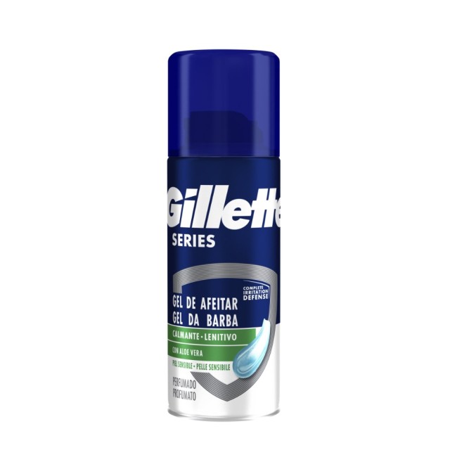 Gillette Series Sensitive Skin Gel 75ml (Τζελ Ξυρίσματος για Ευαίσθητες Επιδερμίδες)