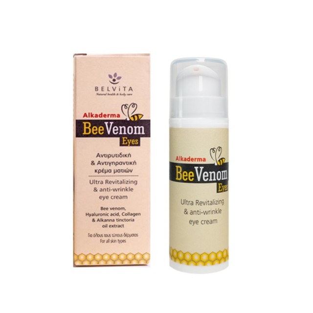 Alkaderma Bee Venom Eye Cream 25gr (Ενυδατική Αντιγηραντική Κρέμα Ματιών)