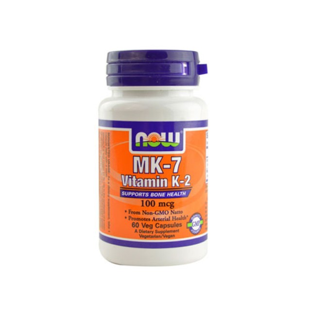 Now Foods MK Vitamin K2 100mg 60caps