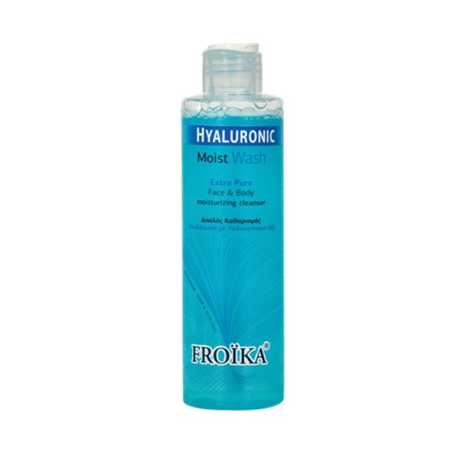 Froika Hyaluronic Moist Wash 200ml (Απαλός Καθαρισμός Πρόσωπο - Σώμα)