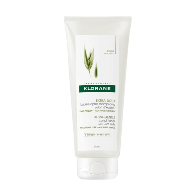 Klorane Avoine Ultra Gentle Conditioner 200ml (Μαλακτική Κρέμα Μαλλιών με Γαλάκτωμα Βρώμης)