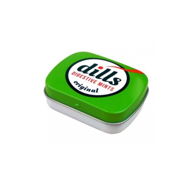 Dills Digestive Mints Original 15gr (Χωνευτικές Παστίλιες Μέντας 15gr)