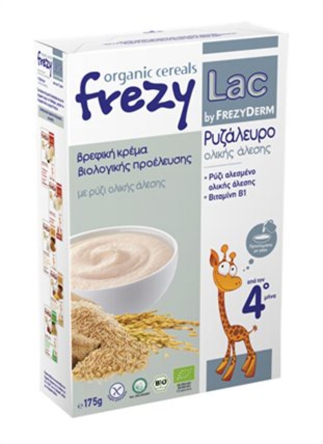 Frezylac Bio Cereal Ρυζάλευρο-Ολικής Άλεσης 175gr
