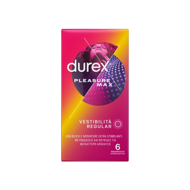 Durex Pleasure Max 6pcs