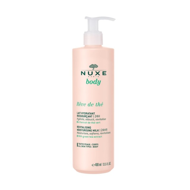 Nuxe Body Reve De The Body Revitalising Moisturising Milk 24h 400ml (Ενυδατικό Γαλάκτωμα Σώματος)