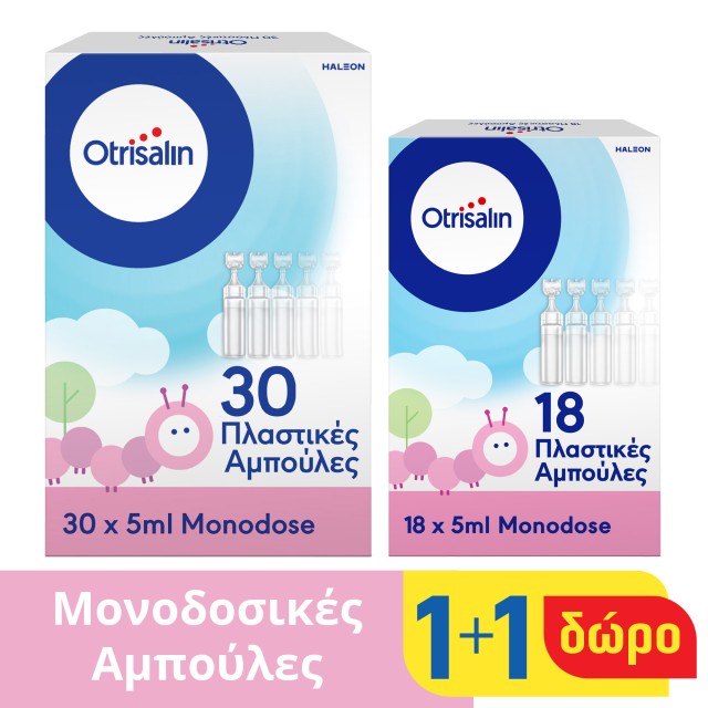 Otrisalin Ampoules 30x5ml & GIFT 18pcs