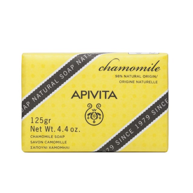 Apivita Natural Soap with Chamomile 125gr