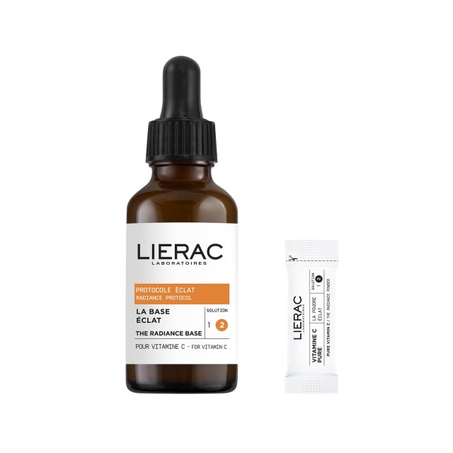 Lierac Protocol Eclat Serum Concentrate Vitamin C 30ml (Συμπυκνωμένος Ορός με 20% Καθαρή Βιταμίνη C - Πρωτόκολλο Λάμψης)