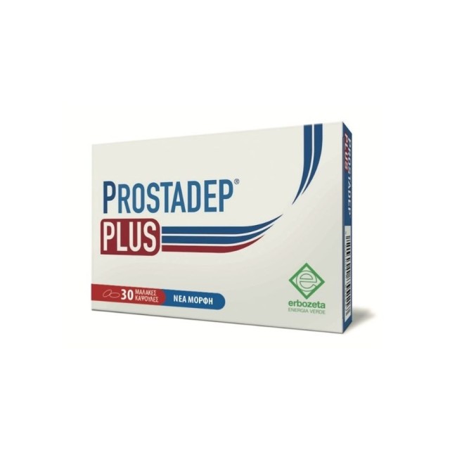 Prostadep Plus 30caps (Συμπλήρωμα Διατροφής για την Φυσιολογική Λειτουργία του Προστάτη)