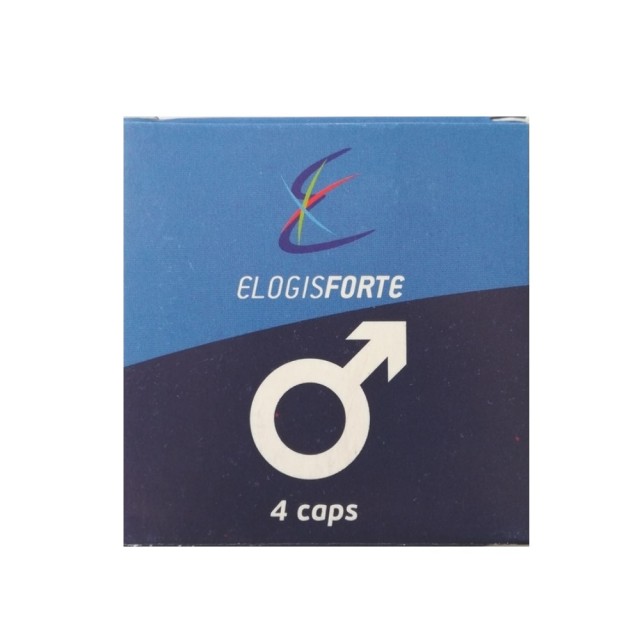 Elogis Forte Blue 4caps (Συμπλήρωμα Διατροφής για Ενίσχυση της Σεξουαλικής Επιθυμίας & Απόδοσης)