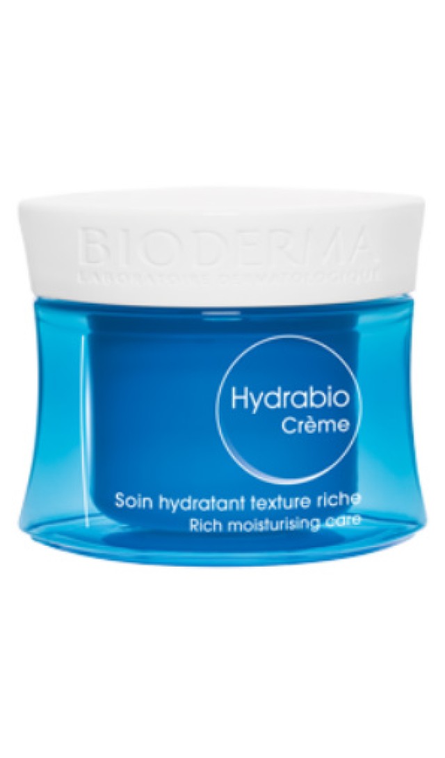 Bioderma Hydrabio Rich Moisturising Cream 50ml (Πλούσια Ενυδατική Κρέμα Προσώπου για Κανονική/Ξηρή Ε