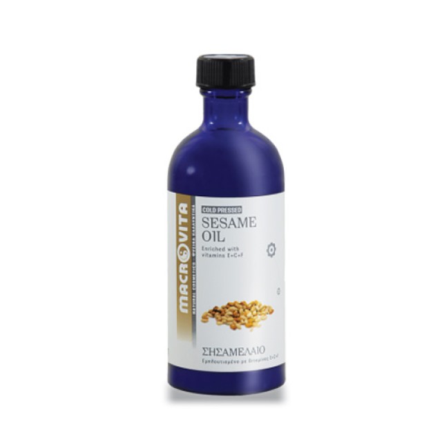 Macrovita Σησαμέλαιο-Sesame Oil 100ml (Έλαιο Σησαμιού) 