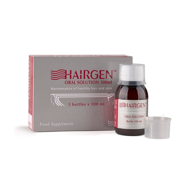 Boderm Hairgen Oral Solution 300ml (Συμπλήρωμα Διατροφής για Υγιή Μαλλιά & Δέρμα)