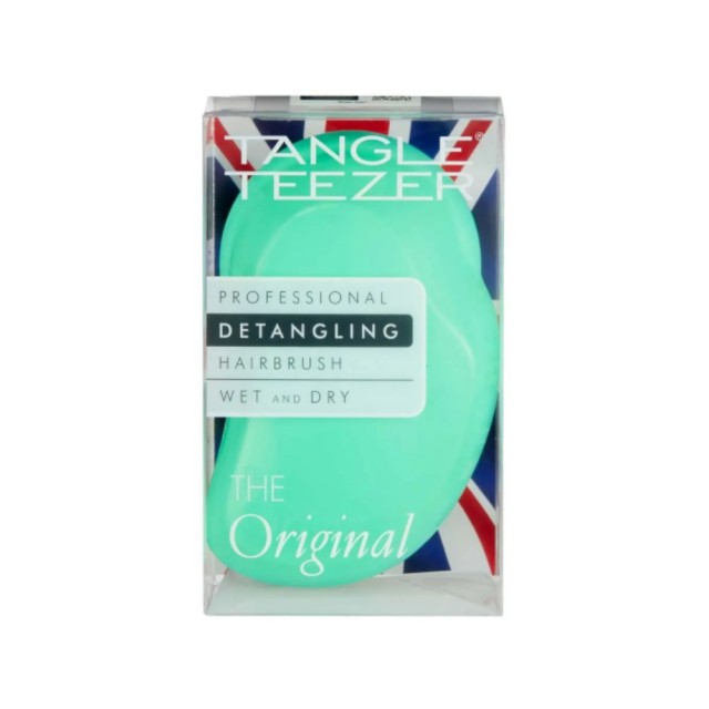 Tangle Teezer The Original Hairbrush Wet & Dry Hair Green (Βούρτσα Μαλλιών Χωρίς Λαβή σε Πράσινο Χρώμα)