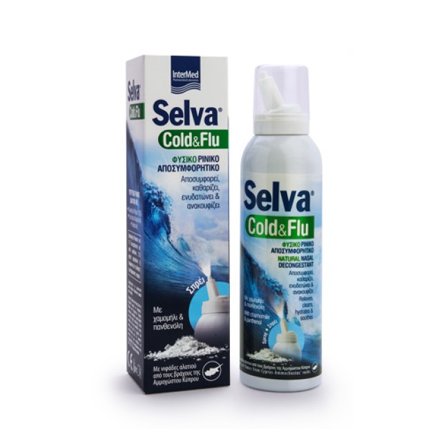 Selva Cold & Flu Natural Nasal Spray 150ml