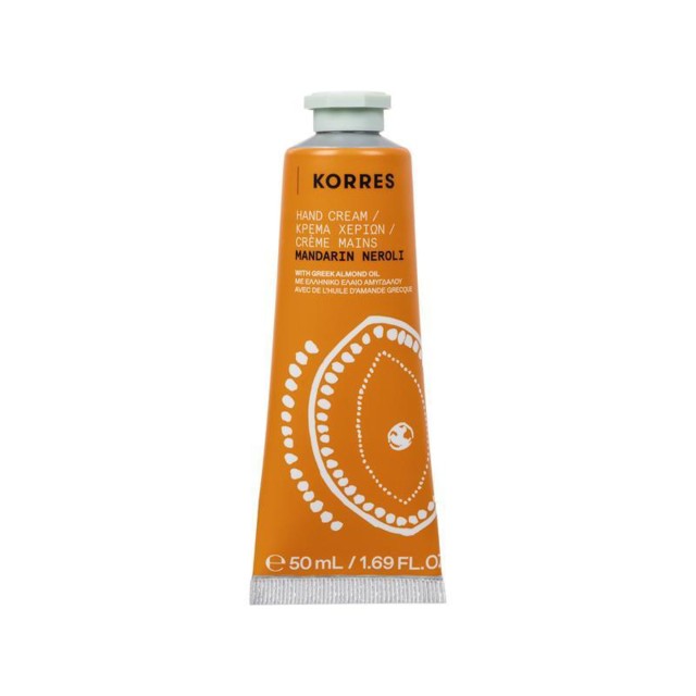 Korres Hand Cream Mandarin Neroli 50ml (Κρέμα Χεριών Μανταρίνι - Άνθη Νερατζιάς)