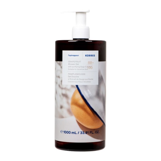 Korres Grapefruit Shower Gel 1000ml