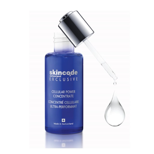 Skincode Exclusive Cellular Power Concentrate 30ml (Ισχυρός Aντιγηραντικός Oρός)