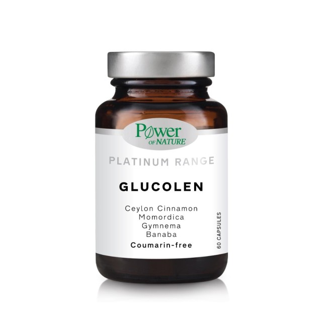 Power Health Platinum Glucolen 60caps (Συμπλήρωμα Διατροφής για Μείωση των Επιπέδων Γλυκόζης στο Αίμα)