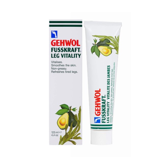 Gehwol Fusskraft Leg Vitality 125ml (Περιποιητική & Τονωτική Κρέμα για Γάμπες)