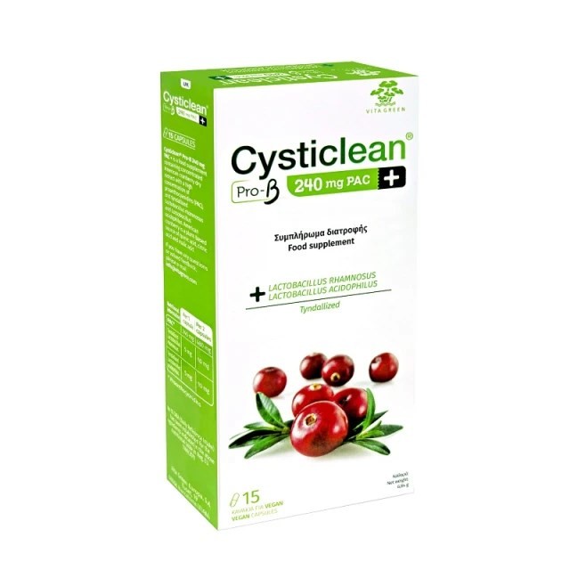 Cysticlean Pro-B 240mg 15caps