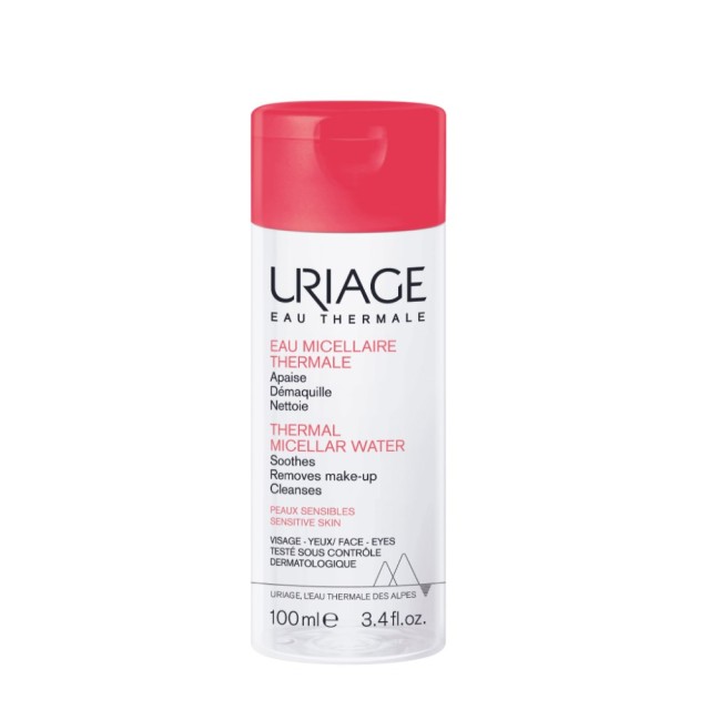 Uriage Thermal Micellar Water 100ml (Ιαματικό Νερό Καθαρισμού & Ντεμακιγιάζ Προσώπου & Ματιώ