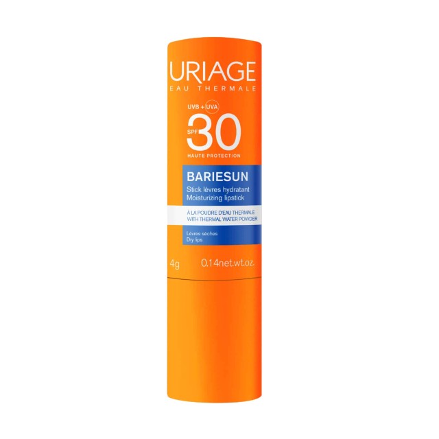 Uriage Bariesun Moisturizing Lipstick SPF30 4gr (Αντηλιακό Χειλιών Υψηλής Προστασίας)