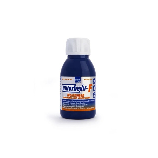 Chlorhexil F-Mouthwash 0.05% 100ml (Φθοριούχο Στοματικό Διάλυμα με Ισχυρή Καθαριστική Δράση)