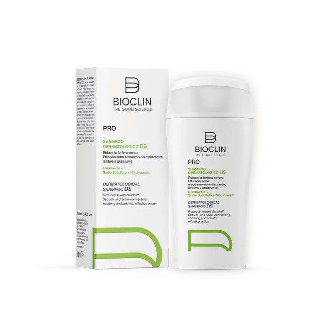 Bioclin Pro Dermatological Shampoo DS 125ml (Δερματολογικό Σαμπουάν για Τριχωτό με Τάση Σμηγματόρροιας)