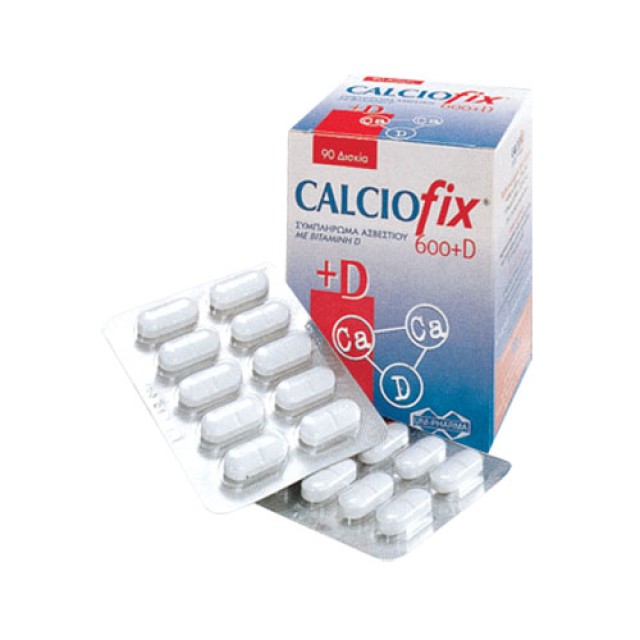 Calciofix 600mg+D X 90tablets