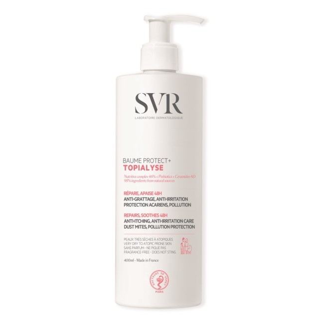 SVR Topialyse Baume Protect+ 400ml (Θρεπτική Κρέμα Σώματος & Προσώπου για Πολύ Ξηρό Δέρμα)