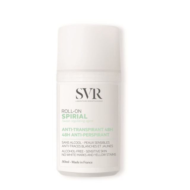 SVR Spirial 48H Anti-Persirant Roll-On 50ml (Αντι-Ιδρωτικό Αποσμητικό με 48ώρη Αποτελεσματικότητα)