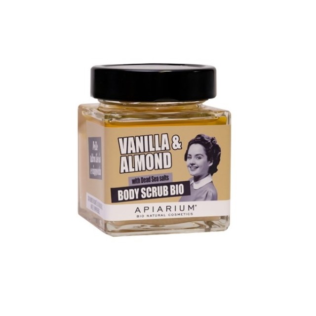 Apiarium Vanilla & Almond Body Scrub 410gr (Απολεπιστικό Σώματος με Βανίλια) 