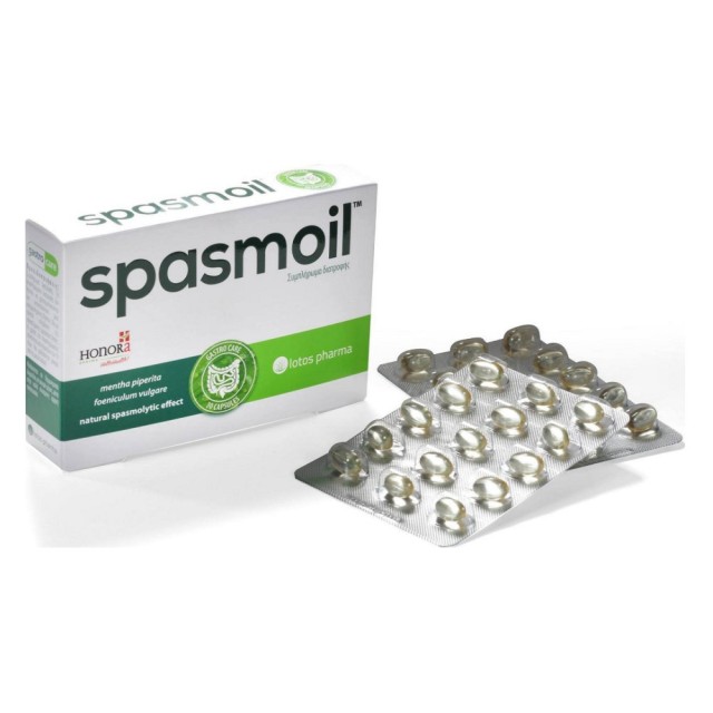 Honora Spasmoil 30tabs (Συμπλήρωμα Διατροφής για την Ανακούφιση από τα Συμπτώματα του Συνδρόμου Ευερ