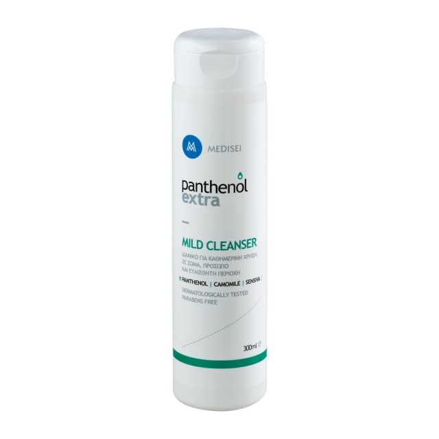Panthenol Extra Mild Cleanser 300ml (Απαλό Καθαριστικό για Σώμα, Πρόσωπο & Ευαίσθητη Περιοχή)