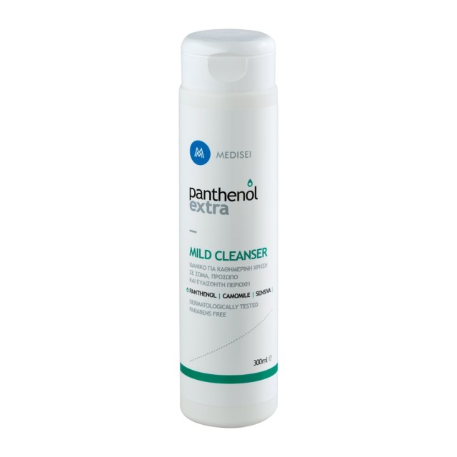 Panthenol Extra Mild Cleanser 300ml (Απαλό Καθαριστικό για Σώμα, Πρόσωπο & Ευαίσθητη Περιοχή) 