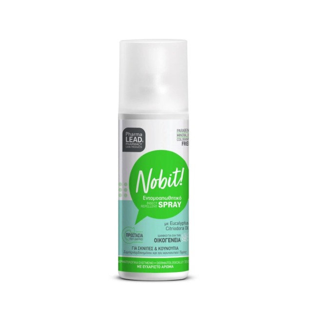 Pharmalead Nobit Insect Repellent Spray 100ml (Εντομοαπωθητικό Σπρέι για Σκνίπες & Κουνούπια)