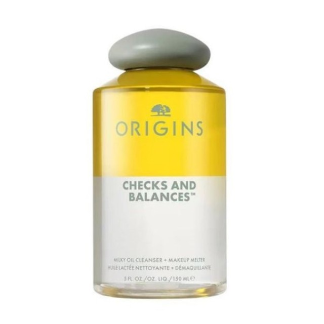 Origins Checks & Balances Milky Oil Cleanser 150ml (Γαλακτώδες Έλαιο Καθρισμού & Ντεμακιγιάζ για Πρόσωπο, Μάτια & Χείλη)