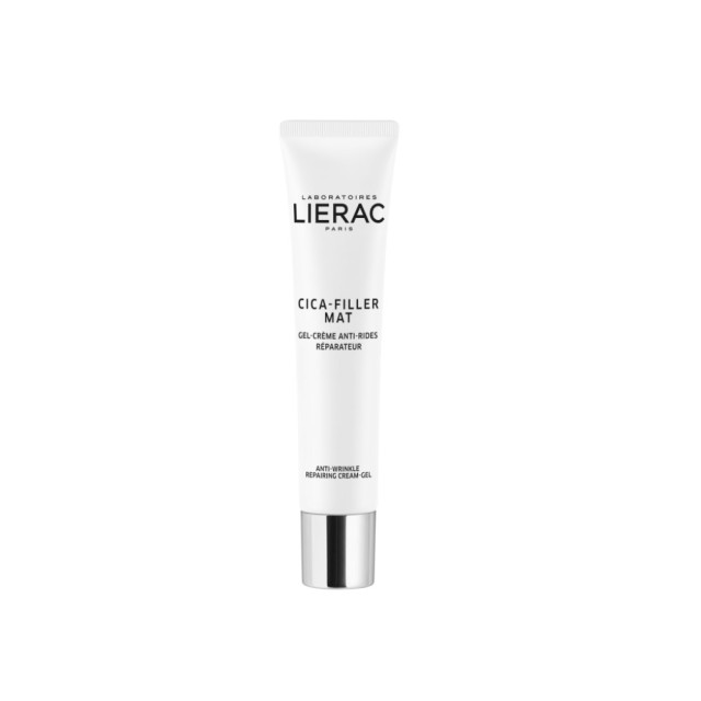 Lierac Cica Filler Mat Anti Wrinkle Repairing Cream - Gel 40ml (Ματ Αντιρυτιδική Τζελ - Κρέμα Επανόρθωσης)