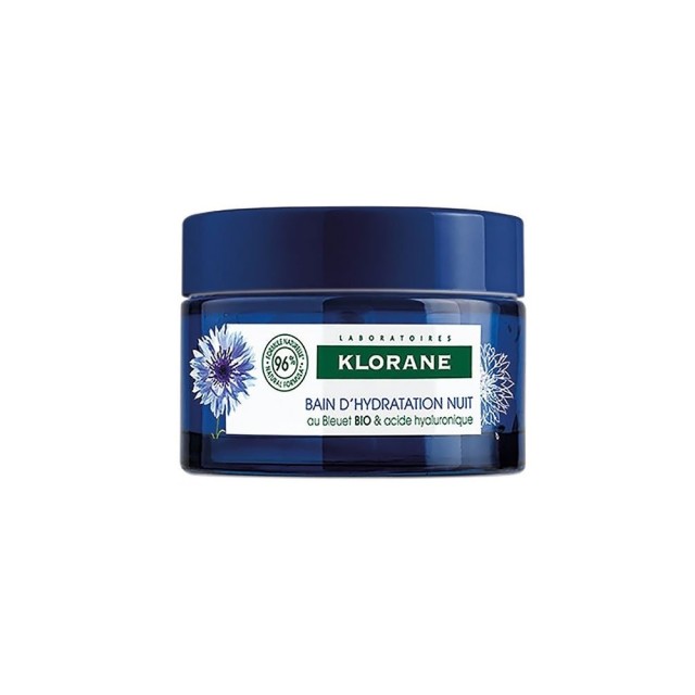 Klorane Bleuet Water Sleeping Mask 50ml (Αναζωογονητική Κρέμα Νύχτας)